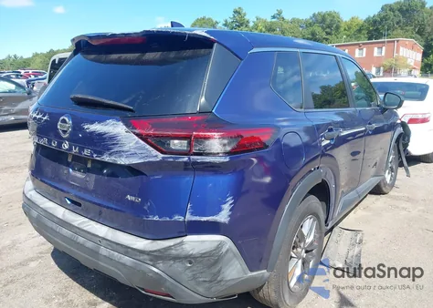 2021 Nissan Rogue S Intelligent Awd z USA, uszkodzony, nr VIN 5N1AT3AB8MC758794